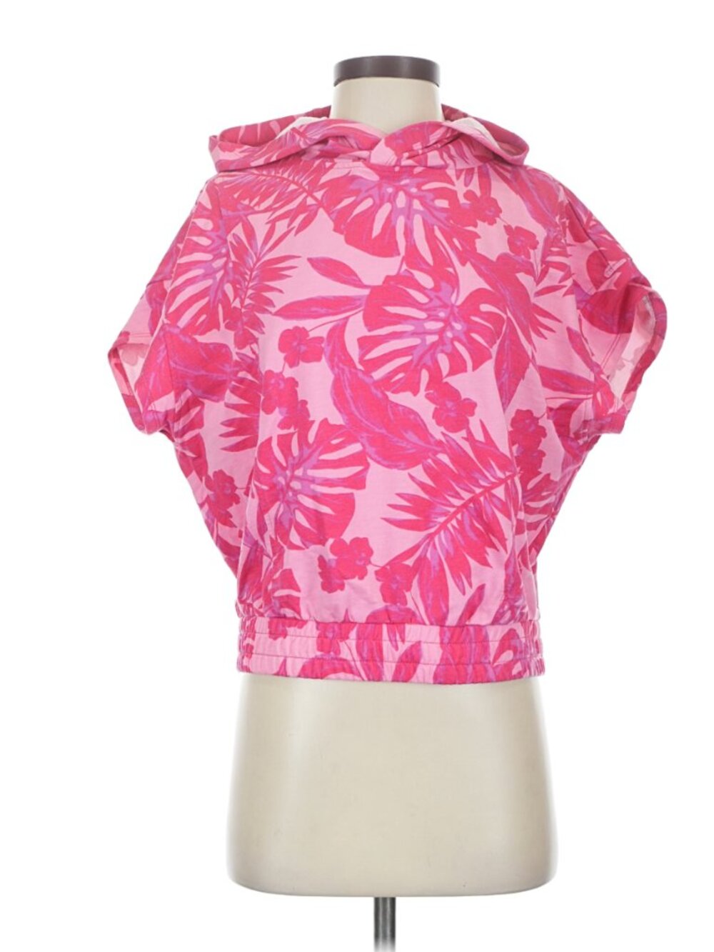 Juicy By Juicy Couture Baby French Terry Short Sleeve Hoodie-Size S